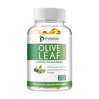 High-concentration olive leaf extract, natural plant extracts, 750 mg, daily nutritional supplement for adults, 120 capsules. 120 white