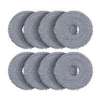 A34R For Roborock QV 35A/Saros 10R/Q Revo/Qrevo S Robot Vacuum Cleaner Compatible 8 Pack Mop Pads Replacement Parts Accessory pilka spalva