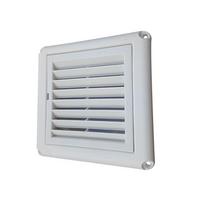 With Flaps Air Vent Grille Ventilation Cover With Insect Screen 150*150mm/200*200mm Air Outlet Ventilation Cover PP