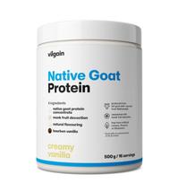 Native Goat Protein – Ožkos pieno baltymai | Vilgain | 500 g - creamy-vanilla