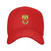 Napoleon Bonaparte Emlem Baseball Cap Hat Luxury Brand Fishing cap For Girls Unisexs red