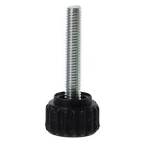 8 vnt. M5 rožetuoti nykštukiniai varžtai Juodas sriegio ilgis Varžto rankena Nykštukiniai varžtai Tvirtinimo rankenėlės Baldai M5x25mm-1pc