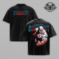 Conquest Invincible Comic T-and kids tshirt Crewneck Graphic Tee 150 black