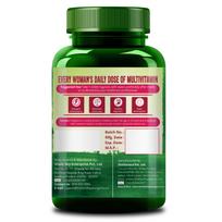 Vlado’s Himalayan Organics Multivitamin With Probiotics Supplement For Women With 60+ Essential Ingredients - Small Pack