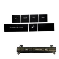 For 05-09 Chrysler Jeep Cherokee Commander Dash Information Repair Sticker Decal black