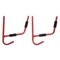 80kg Kayak Storage Rack Carbon Steel Wall Mount Hanger Boat Accessories for Canoe Ladder Surfboard black