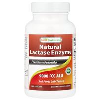 iHerb Lactase Enzyme 9000 FCC ALU 180 Tablets 180 pcs - 1 ea