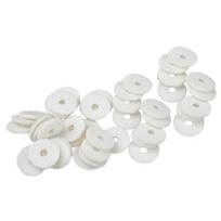 90Pcs Piano Felt Chair Legs Piano Cushion Mini Felt Pads Piano Repair Regulating Washer Piano Repair Parts Replacements white