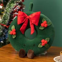 Loveable Holiday Gingerbread Man Decor Plush Toy Gingerbread man,40cm/15.75in brown