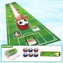 Portable Board Game Football Toy Mat Set Indoor Outdoor Travel Match Multiplayer Interactive Party Table Ball Game Toys for Kids 1PC Board Game