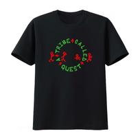 Atcq A Tribe Called Quest 90s Rap Hip Hop Vintage T Shirt Vintage Stylish Versatile Graphic Sof XXXXL black