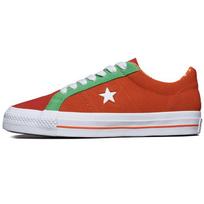 Converse One Star Pro 'Orange Green White' 171932C 35 red