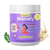 Mamafy motinos mitybos baltymų milteliai Vanilės Elaichi 325g | Nėštumui, su 10g baltymų porcijoje ir 25 gyvybiškai svarbiomis maistinėmis medžiagomis sveikatai palaikyti
