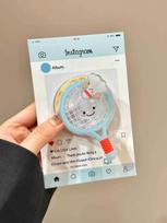Jellycat Moon Magnetic Rotating Phone Holder - Decompression Star Design white