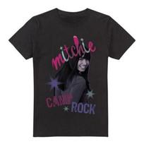 Camp Rock Mens Mitchie Airbrush T-Shirt S black