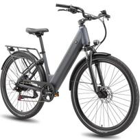 Maxtron Lira elektrinis dviratis kelionėms, 48V 15Ah baterija, hidrauliniai diskiniai stabdžiai pilka