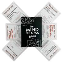 Mindfulness Therapy Games The Mind fulness Game Social Skills Kids Teens And Adults 40 Cards For Playing Card Game Board Game black
