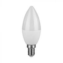 6,5W LED lemputė, E14, žvakės formos, 4000K, 180°