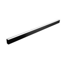 40W LED linijinis šviestuvas LORIEN, 120cm, juodas, 3000K