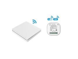 Belaidis jungiklis su rele (WiFi + RF)