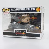POP F1 Red Bull Collection Kimi Antonelli Max Verstappen with RB20 Racing Car Sergio Perez Collectible Figurine Gift Toys black