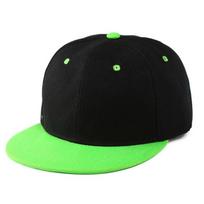 Fashion Unisex Baseball Cap Men Women Hip-hop Flat-brimmed Cap Outdoor Snapback Hat Flat Brim Trendy Leisure Adjustable Sun Hats 55-60cm black