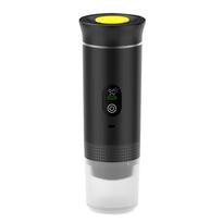 Portable USB-Charging Espresso Machine with Digital Display - Semi-Automatic Capsule Coffee Maker Digital black