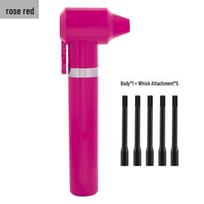 Electric Eyebrow Tattoo Ink Mixer with Mixing Stick for Micropigmentation rožinė raudona spalva