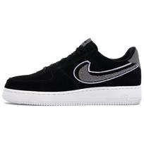 Nike Air Force 1 Low 3D Chenille Swoosh Black Cool Grey 823511-014 44 white