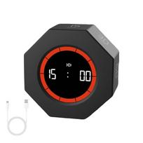 Quiet Study Timer with Flipping Activations Countdown Reminder Desktop Digital Timer ABS Texture Suitable for Classroom juoda