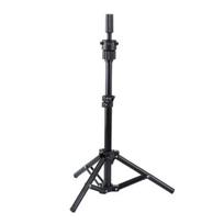 Wig Head Display Stand 0.5/1.6M Mannequin Stand, Height Adjustable Hair Perming Training Tripod for Cosmetology, Hairdressing Training, Styling Holder A black