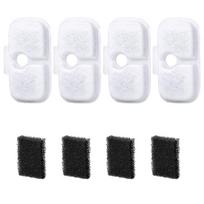 4pcs Replacement Filters for Pet Water Fountain Improve Water Quality Keep Water Clean Filtration Replacement