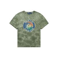 Polo Ralph Lauren Logo Print Camouflage Crew Neck Short Sleeve T-Shirt Men Tops Green 710904483-001 XXL gray