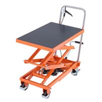 120 cm hidraulinis keltuvas Dvigubo žirklinio keltuvo vežimėlis 226,8 kg Neslystanti pagalvėlė