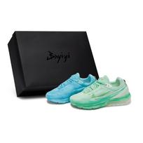 Nike Air Max Pulse 811 Manufacturing, Misty Rain Glaze, Special Shoe Box, Special Shoe Box Abrasion Resistant FD6409-101(Team80-S-BOX) 36.5 blue