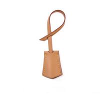 Travel Airplane Luggage Tag - Leather Suitcase Pendant šviesiai ruda spalva