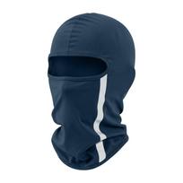 Fashion Reflective Balaclava Face Mask Quick Dry Ice Silk Motorcycle Mask Sun Protection Breathable Bandana Hood Skiing juoda
