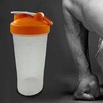 Portable Protein Shaker Bottle with Single Layer Design Multifunctional Fitness Mixer Cup for Office Gym and Outdoor Use Leak Proof Lid juoda