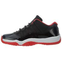 Jordan 11 Retro Low Bred GS 528896-012 36 juoda/raudona