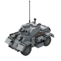 WW1/2 British & French Tank Armored Vehicle Building Blocks Toy Kit Collection gray