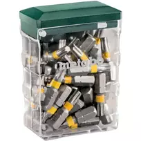 Metabo Bit-Box TX25 Security Torx Bit Set, 25 vienetų (24 antgaliai + 1 antgalio laikiklis)