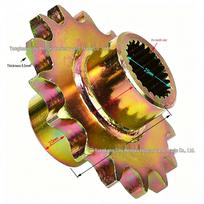 ATV Dune Buggy GY6 Big Bull 150-200cc CVT Engine 530-15 Tooth Sprocket Gear 530-15 Tooth Small Sprocket black