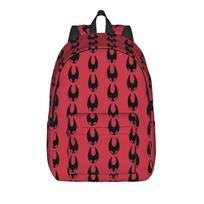 Hollows Knights Shade Backpack for Men Women Teenage Student Work Daypack Game Cartoon College Canvas Bags Sports S black