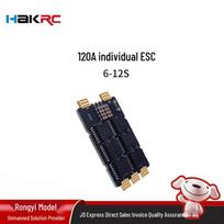 HAKRC 120A 6-12S Single ESC for FPV Drones black