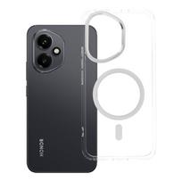 Case for Honor 400 Frame Clear Hybrid Mag Cover compatible with MagSafe transparent