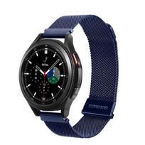DUX DUCIS MILANESE stainless steel magnetic strap 20 mm blue