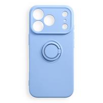 Case for iPhone 17 Pro / 18 Pro Silicone Ring light blue