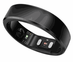 RingConn Gen 2 smart ring, black, size 13