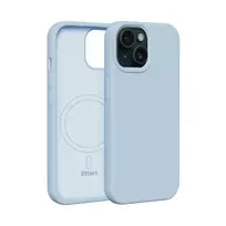 Etteri Silicone phone case with MagSafe support for iPhone 14 blue