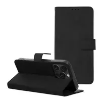 OEM TENDER book-style phone case for iPhone 15 Pro Max black